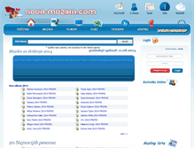 Tablet Screenshot of nova-muzika.com